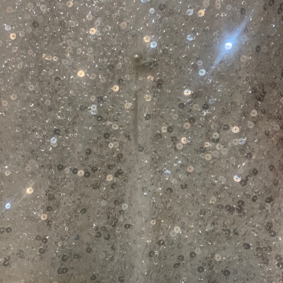 Stunning Berta sequin Runway Sample wedding gown 2 17-205 - Picture 9 of 16